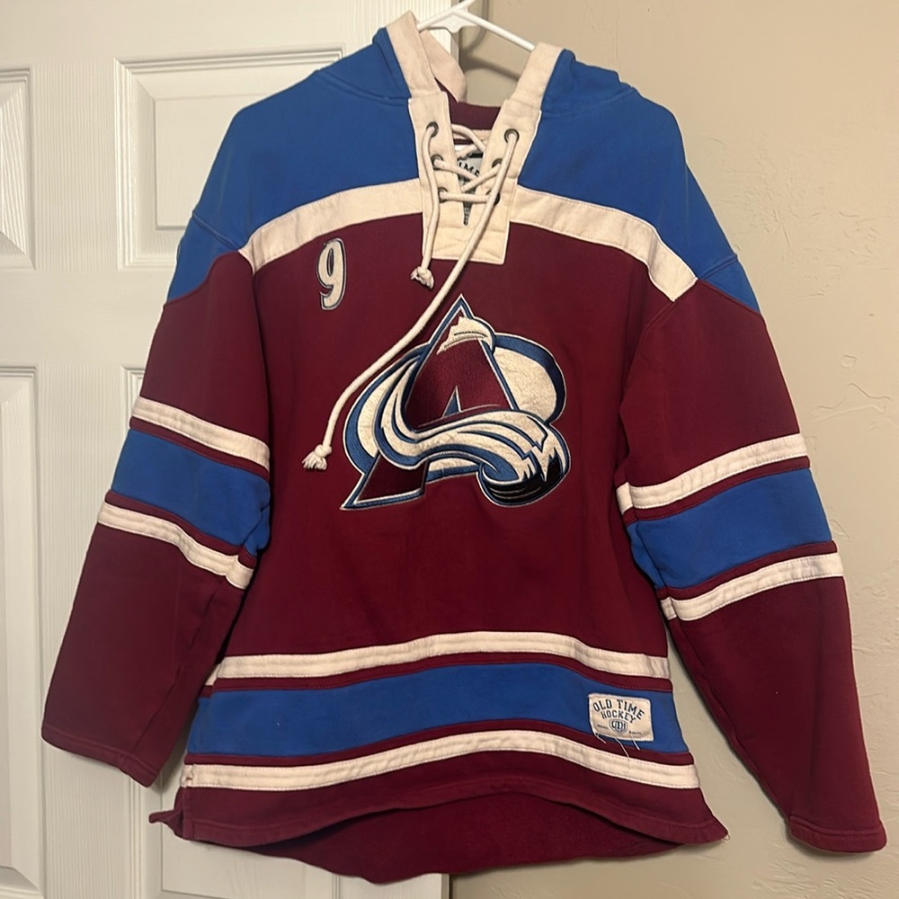 Colorado Avalanche Old Time Hockey Jersey Hoodie - Matt Duchene